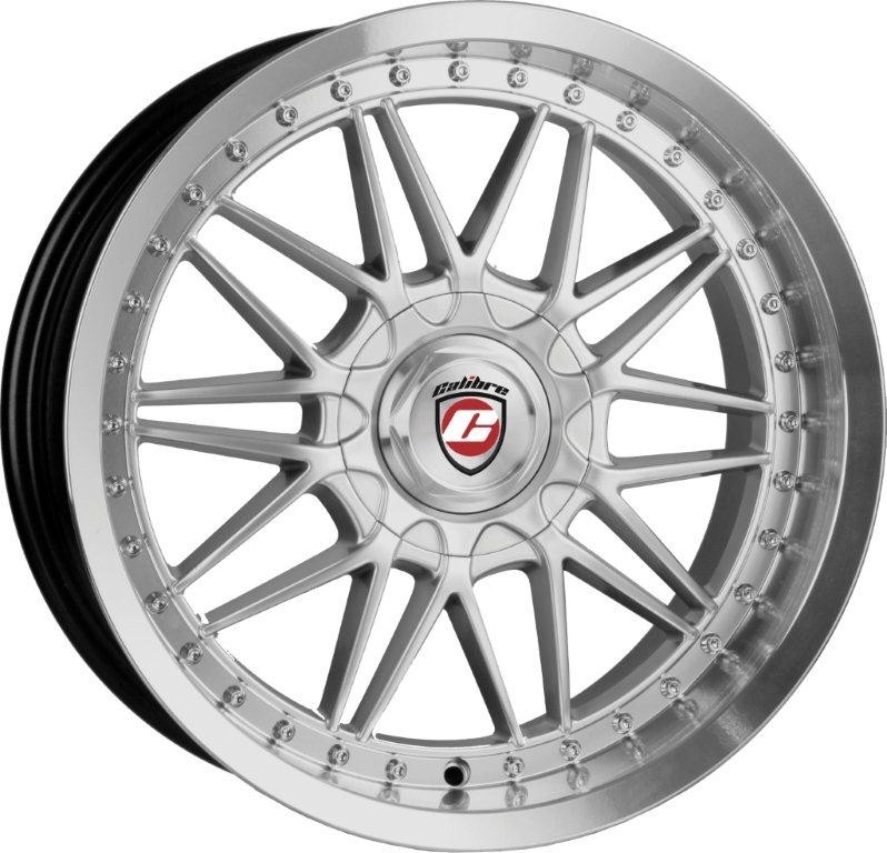 Velgen Calibre Classic 7.5x17 8x100 Silver/Polished lip