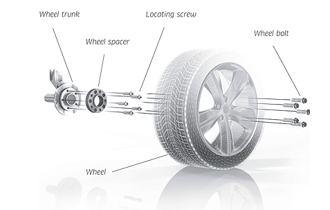 Pro Spacers Mini Mini 02.12-.. 4x100 25mm Eibach 