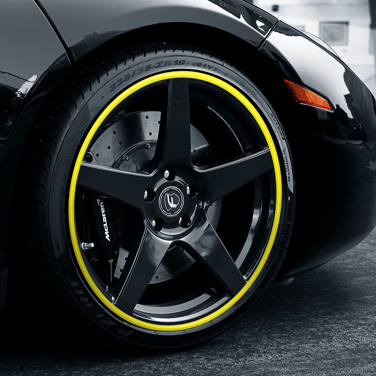 RimRingz 16 inch Geel (set)