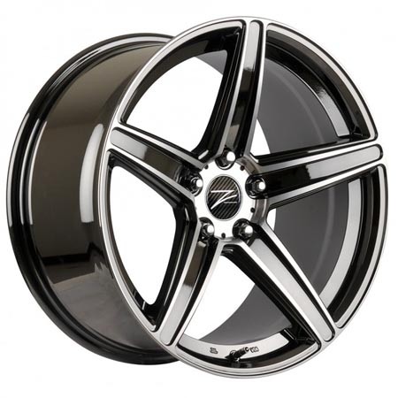 Z-Performance Five Black Chrome - Face Polish 9,5x19 5x120 ET35