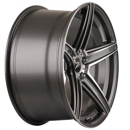 Z-Performance Five Gunmetal - Face Polish 9,5x19 5x120 ET35 Velg