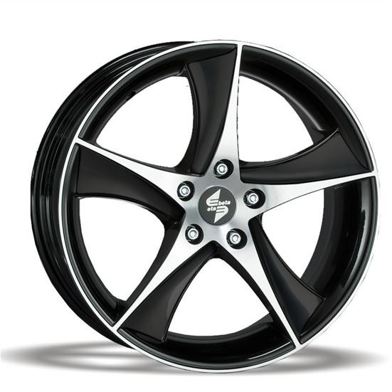 Velgen EtaBeta Jofiel zwart polish 9x18 5x112 ET50