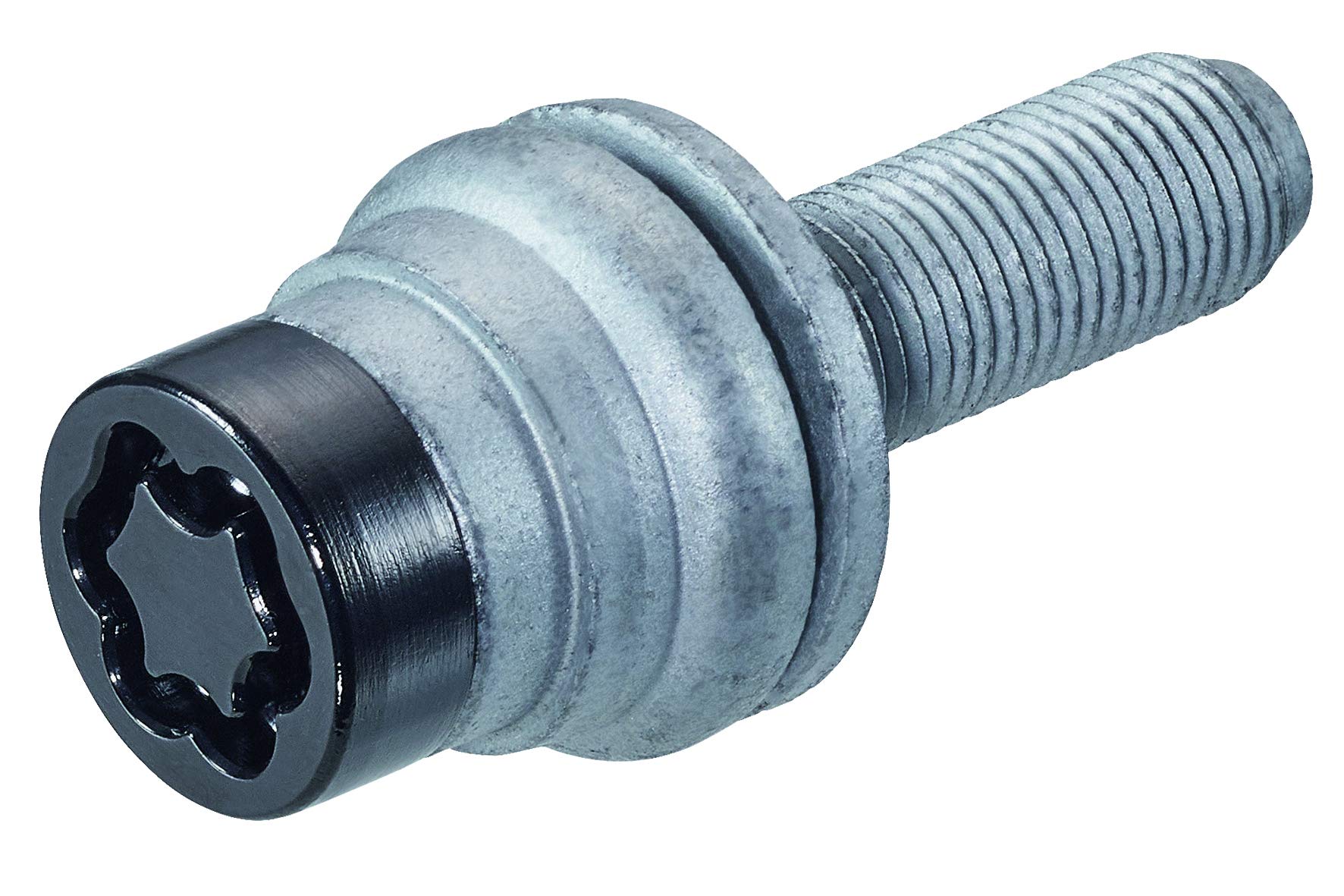 McGard Slotbouten zwart 12x1.25 35,3mm/19