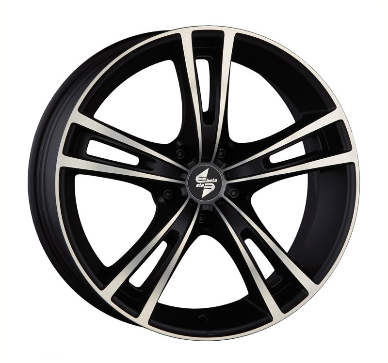 Velgen EtaBeta Uriel zwartmat polish 9x20 5x120 ET15