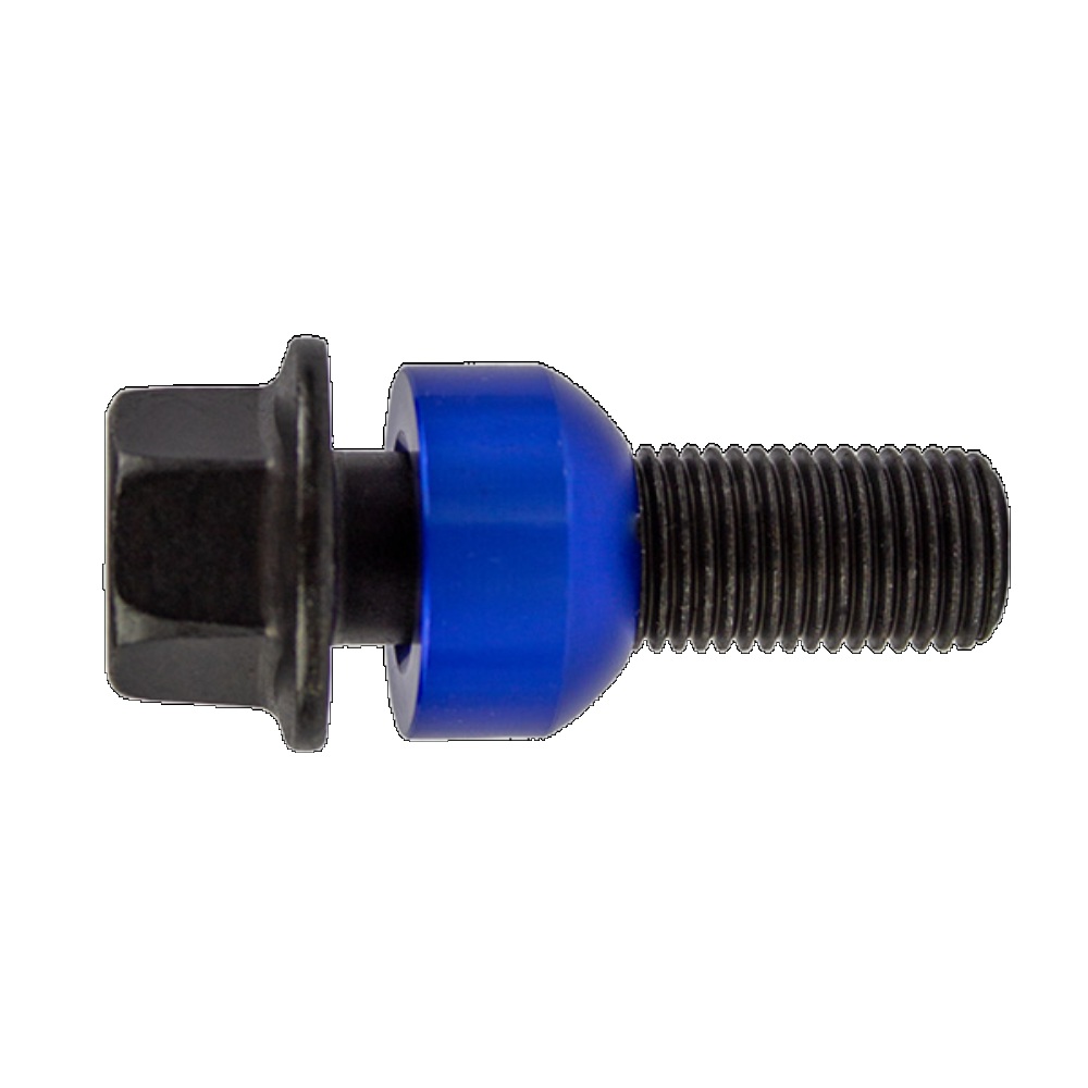 Wielbout M14 x 1,5 50mm Porsche Zwart