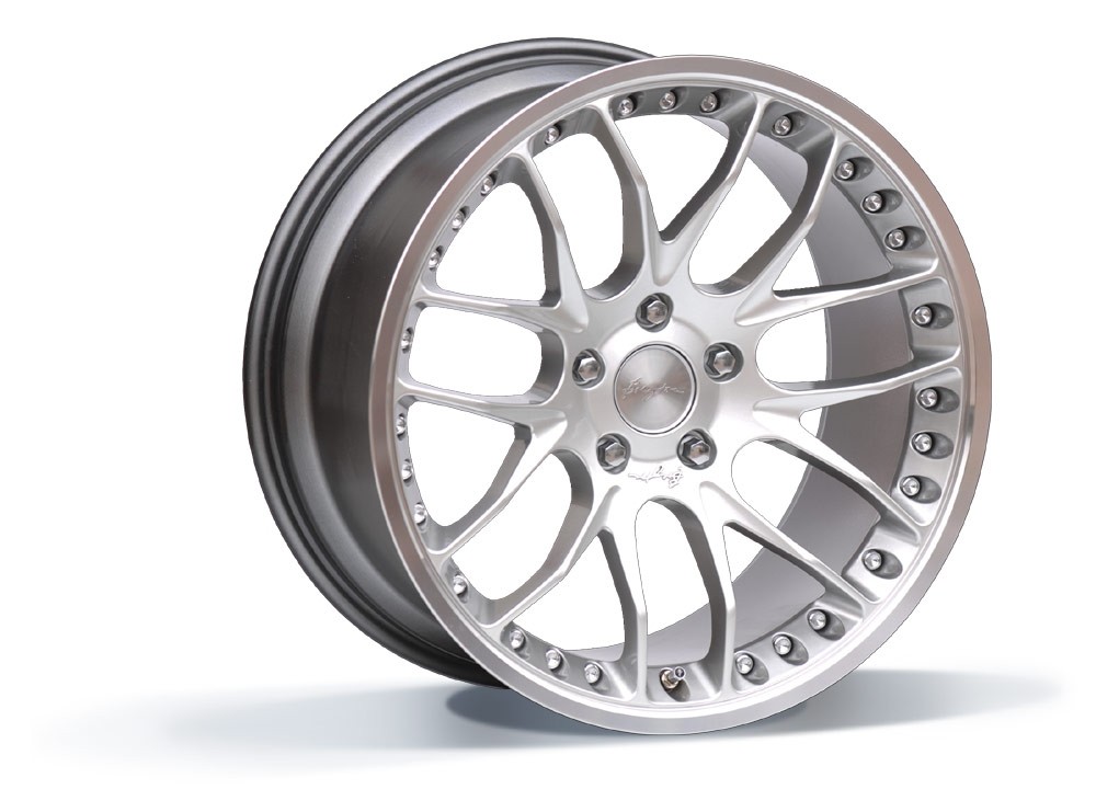 Breyton GTP 5x120 8.5x19 ET 38 Hyper silver - Rand gepolijst ( 3