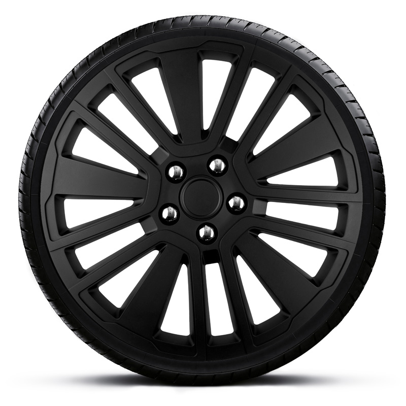 4-Delige J-Tec Wieldoppenset Scuba SR 15-inch zwart