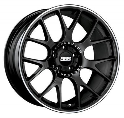 Velgen BBS CH R zwart 12x19 5x130 ET45