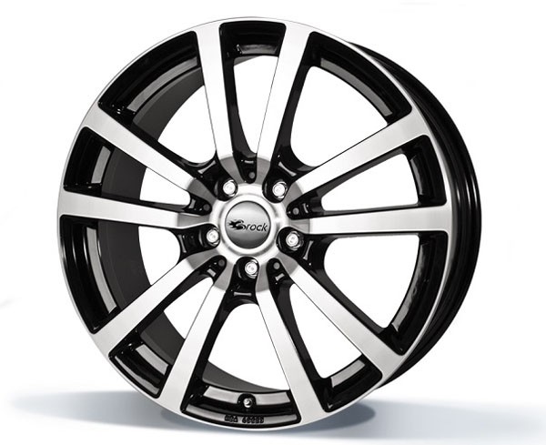 RC Design RC25T 7,5x18 5x120 ET45 glanzend zwart / front gepolij