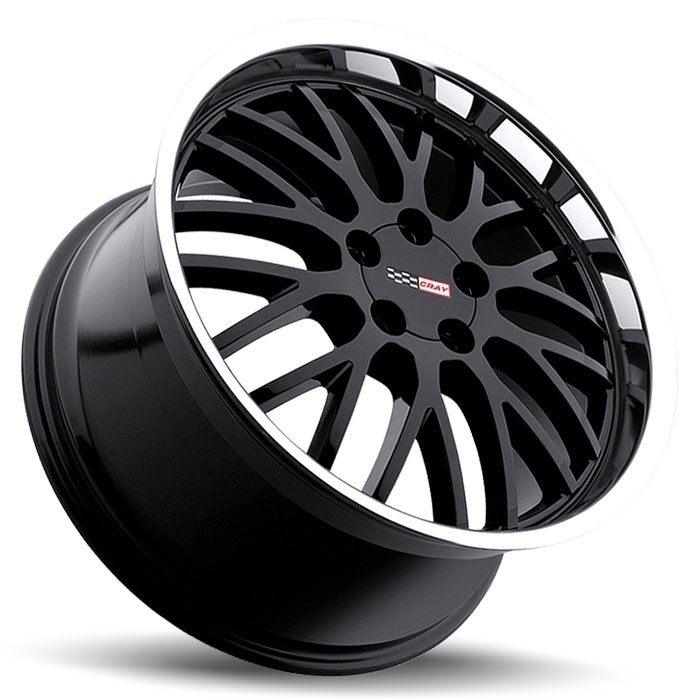 Velgen Cray Manta 19x10,5 5x120,65 ET65 Glanzend Zwart + Machine