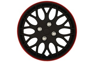 Wieldop Set Missouri 14'' Matt Black/Red Rim