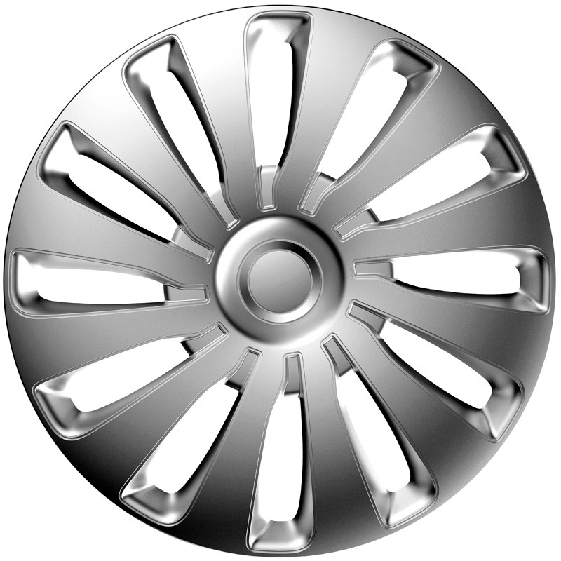 J-Tec 4-Delige Wieldoppenset Sepang 17-inch zilver