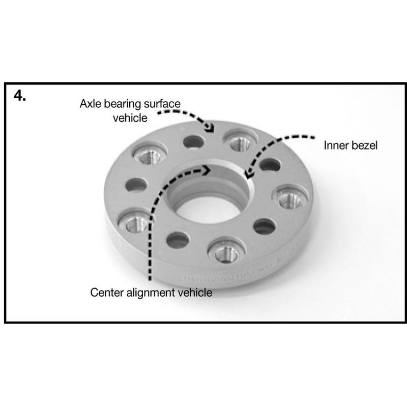 H&R DRA Steekadapter-systeem 22mm M14x1.50 - 5x112->5x112 - 66,5mm->57,1mm