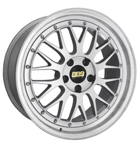 BBS Le Mans zilver gepolijst 7,5x17 4x100 ET40