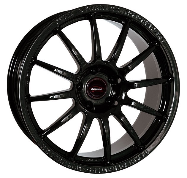 Team Dynamics Pro Race 1.2 7.5x17 4x114 ET 50 Glans Zwart