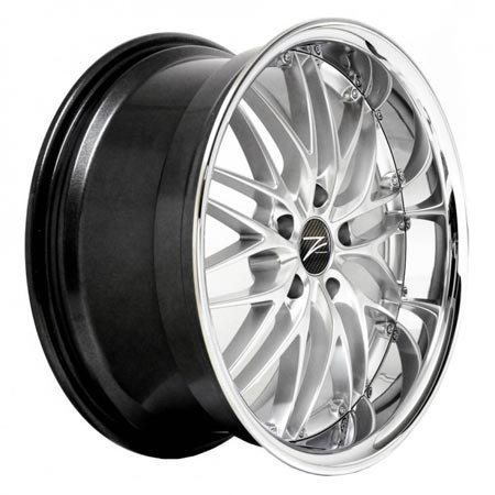 Z-Performance Two Hyper Silver Inox 9x19 5x120 ET38 Velgen