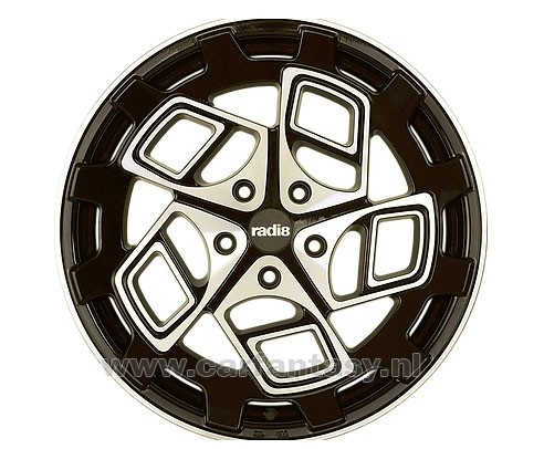RADI8 CM9 8.5/10.0x19 5x112 45 Black / Machine Face 66,6 Bree
