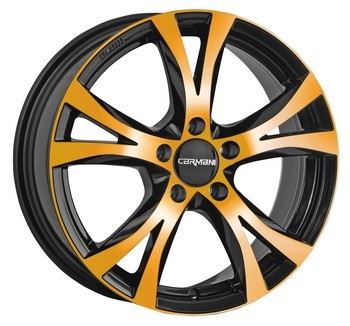 Velgen Carmani 9 Compete Orange 8x17 5x120 ET30