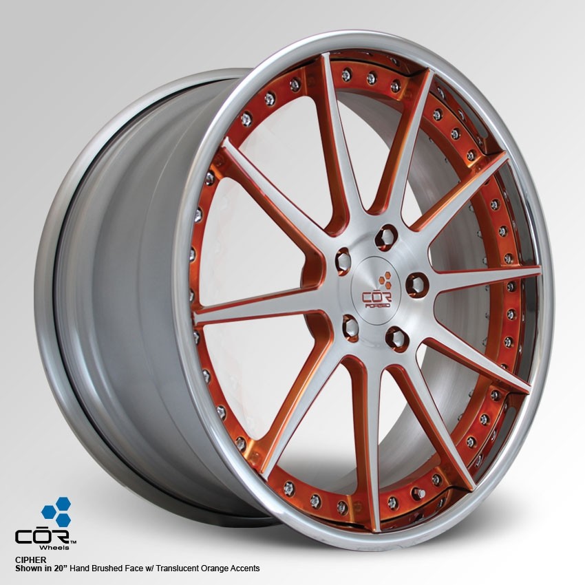 COR WHEELS Cipher Super Concave 22x12.0J 5x112