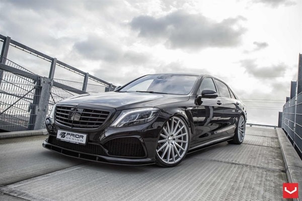 Vossen VFS2 8.5x19 5x120 ET40 Silver Polished Flat Face