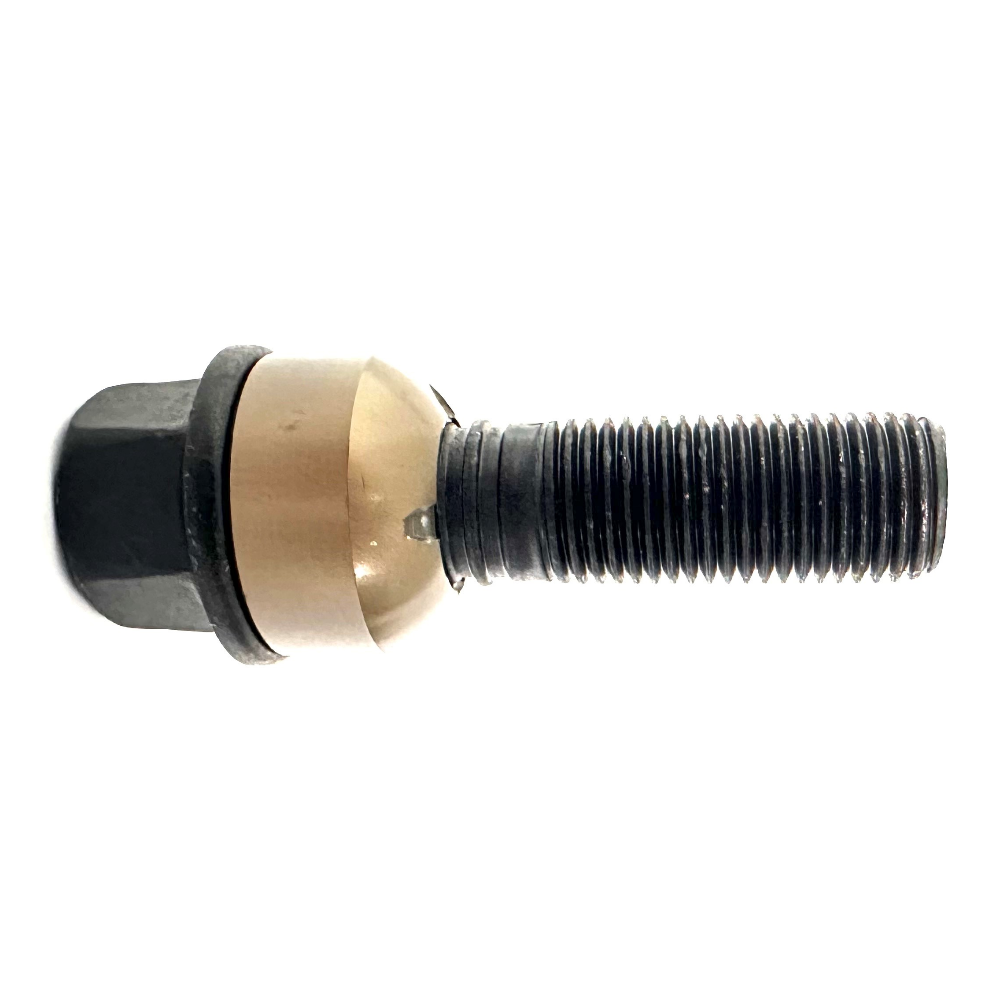 Wielbout M14 x 1,5 54mm Porsche R14 Zwart 2-delig