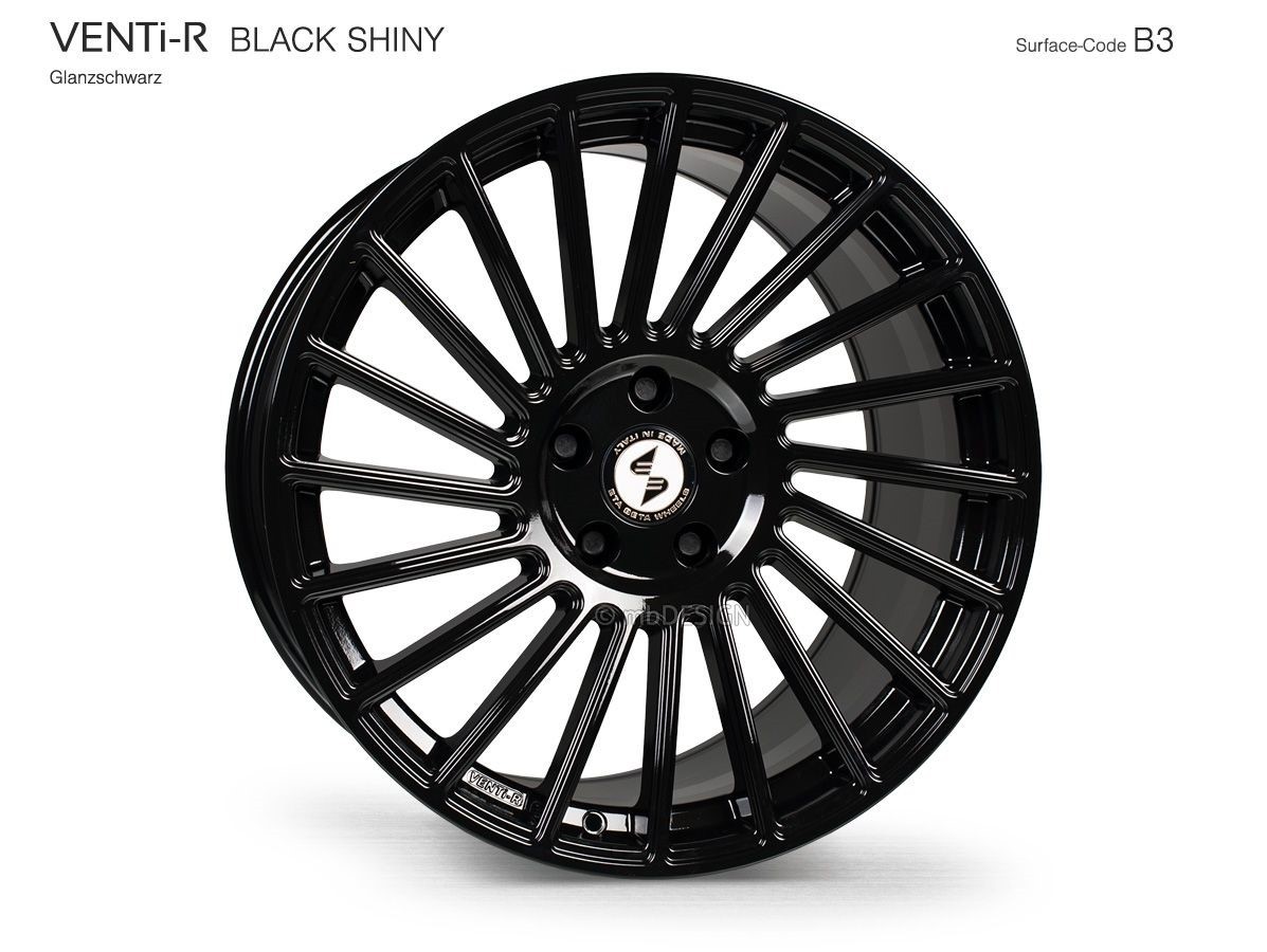 EtaBeta VENTi-R 8,5x19 5x105 ET32 Black Shiny