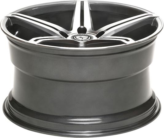 artFORM AF-301 Gun Metal Polished 10,5x21 5x108 ET45 Velgen