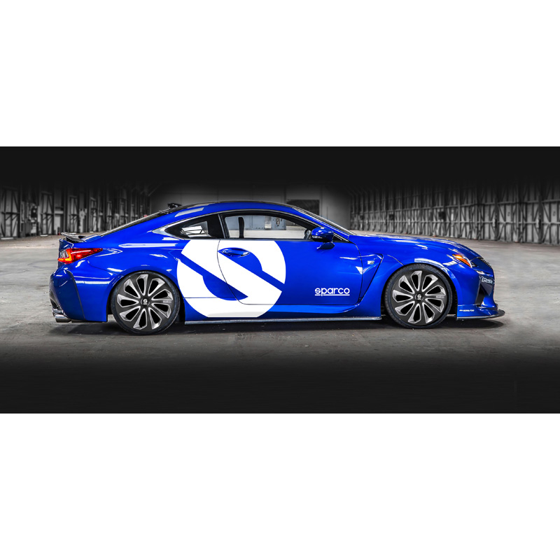 Sparco Wieldoppen Sicilia - 14-inch - Zwart/Zilver/Carbon - Set van 4 stuks