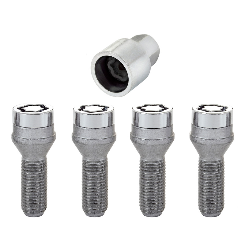 McGard Slotboutenset M12x1.75 - Konisch - Lengte 30.6mm (19mm kop)