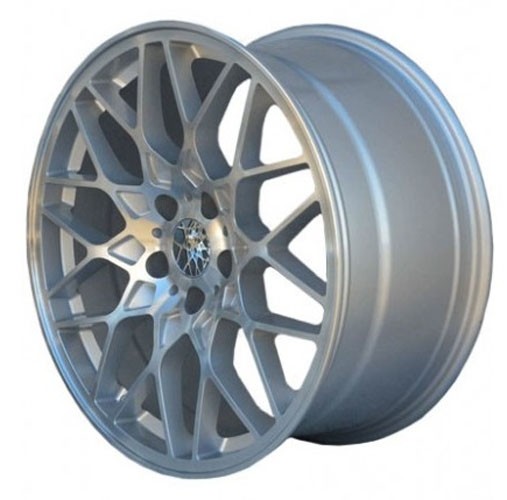 OEMS ES5 19X8 5X112 ET38 SILVER-MACHINED CONCAVE Velgen