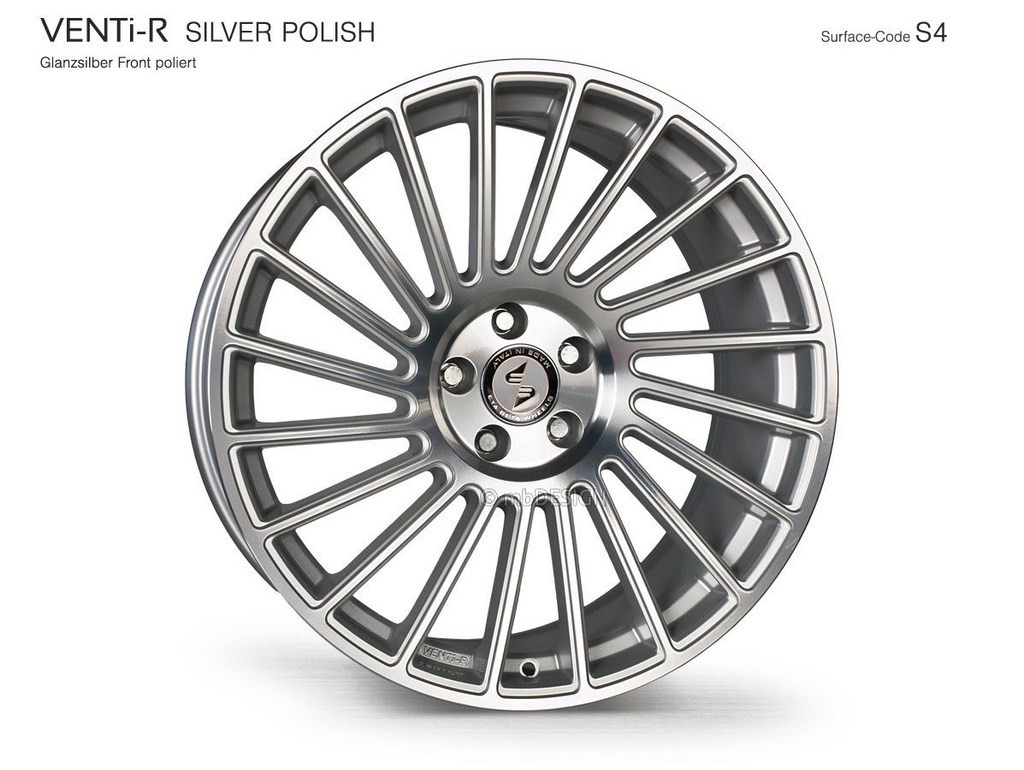 EtaBeta VENTi-R DC 10,5x20 5x114,3 ET45 Silver Polish