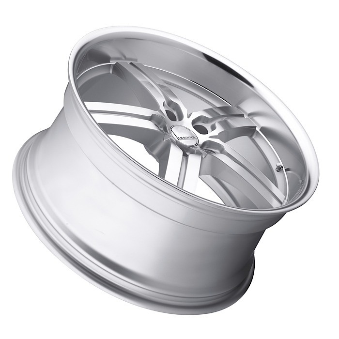 Velgen Lumarai Morro 20x8,5 5x120 ET31 Zilver Machined Face & Ra