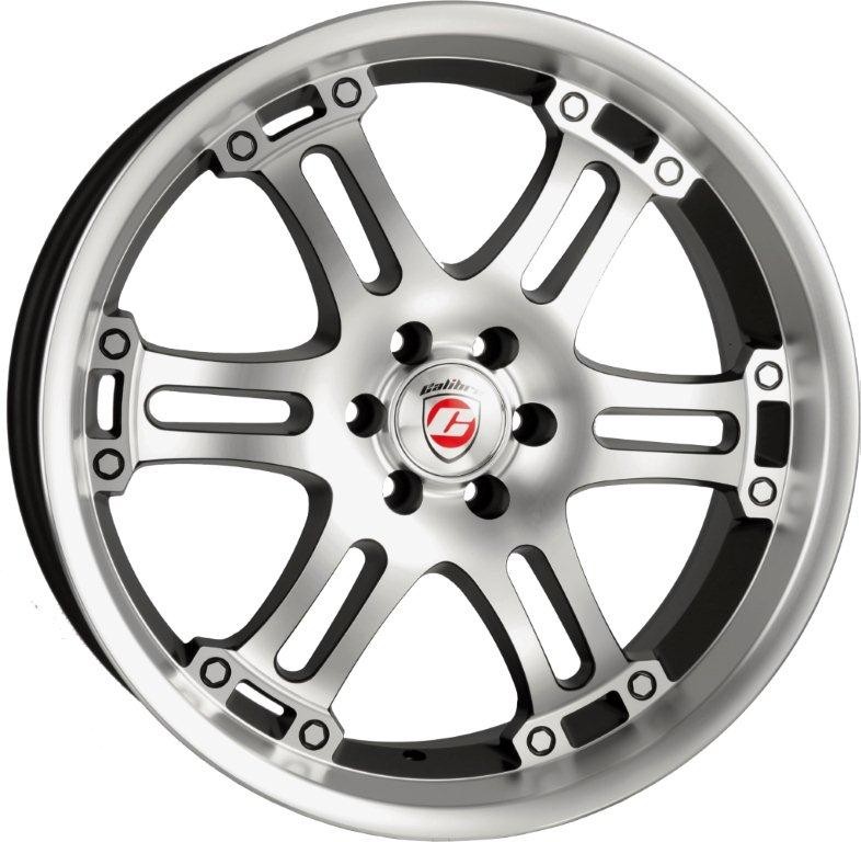 Velgen Caliber Raid 8.5x20 6x139 Black/Polished face