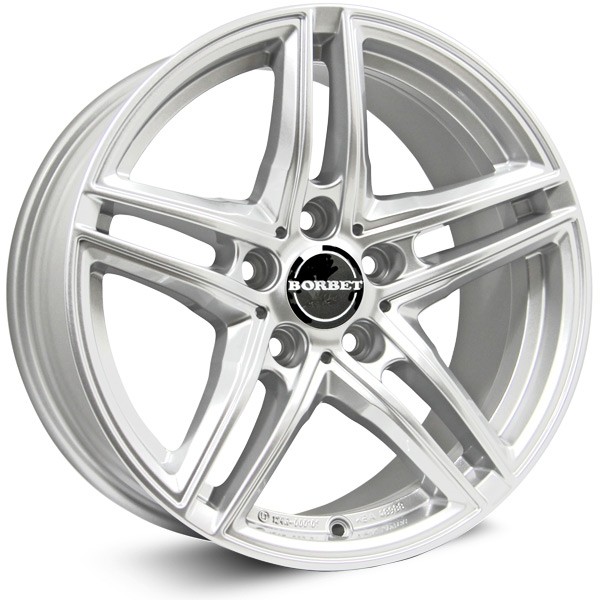 BORBET XR 8.5X19 E30 5x120 SI VELGENSET