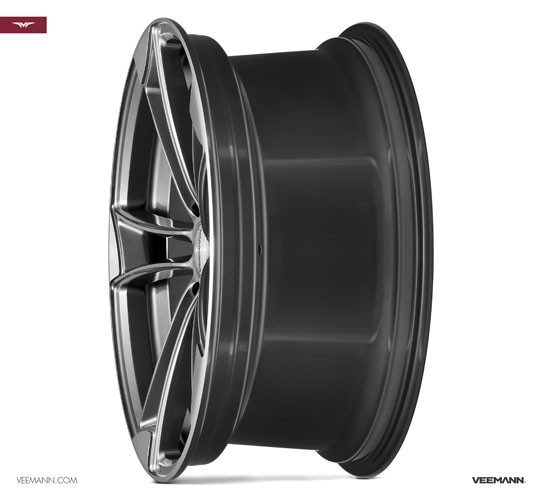Veemann VM1 19X9 5X112 ET35 SAPPHIRE-GREY-MACHINED-POLISHED Velg