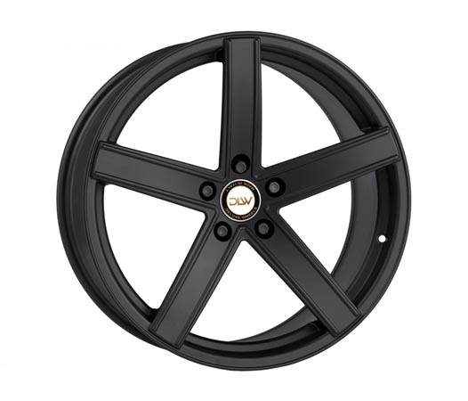 Deluxe Uros K Black Matt 10,5x20 5x130 ET48 Velgen