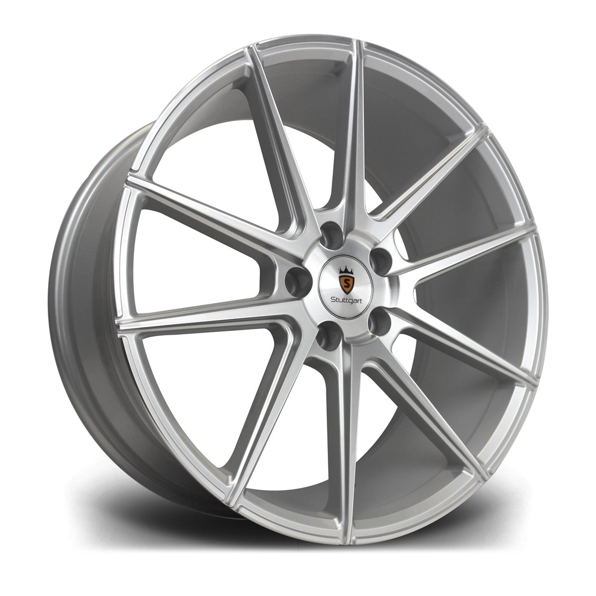 STUTTGART ST9 9x18 5X112 ET40 HYPER SILVER Velgen
