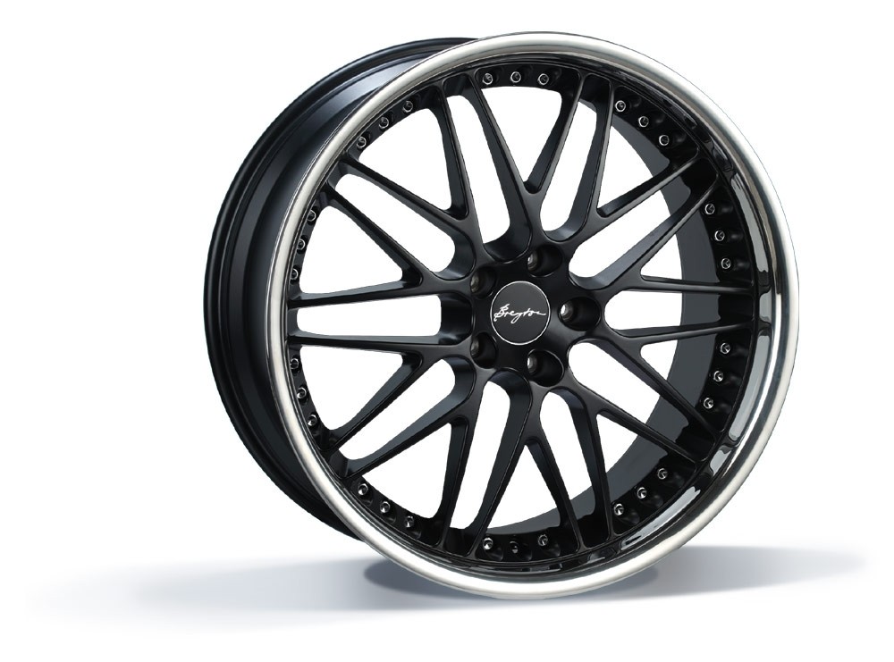 Breyton SPIRIT II 5x120 9.5x19 ET 40 Matt Black (MBSSL) with Sta