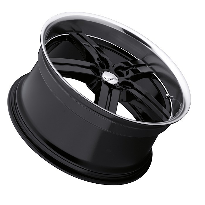 Velgen Lumarai Morro 20x8,5 5x114,3 ET37 Glanzend Zwart + Machin