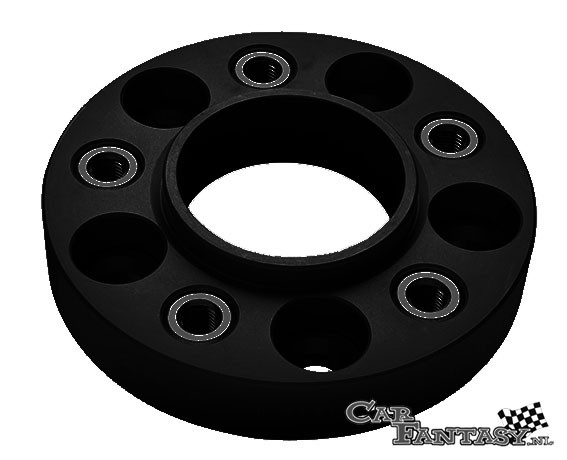 Spoorverbreders Mini 5x120 72,6 M14x1,25 25mm zwart