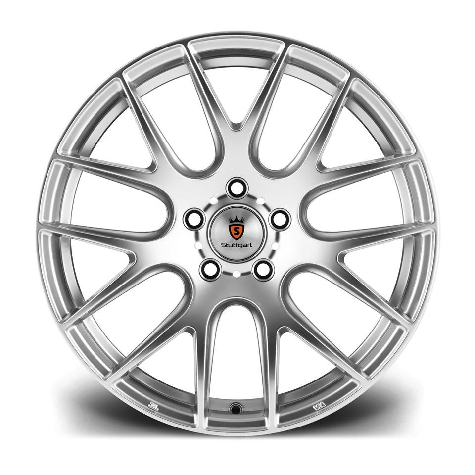 STUTTGART ST3 9.5x19 5x112 ET40 HYPER SILVER Velgen