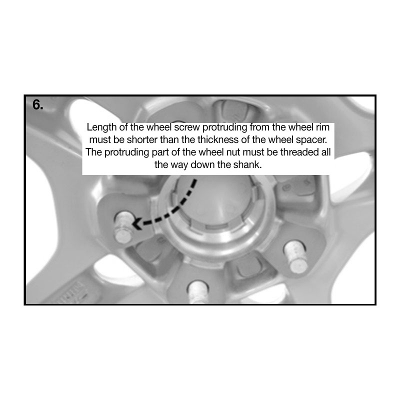 H&R DRA-Systeem Spoorverbrederset 60mm per as - Steekmaat 5x112 - Naaf 66,5mm - Boutmaat M12x1,5 -   Chrysler/Mercedes