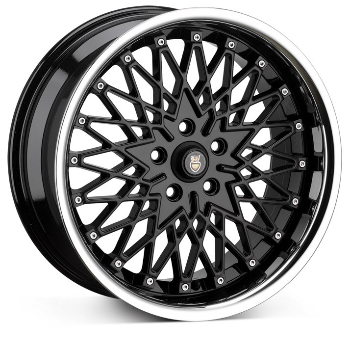 Cades ZEUS BLACK LIP POL SMALL/WIDE 8.0x18 5x112 ET42