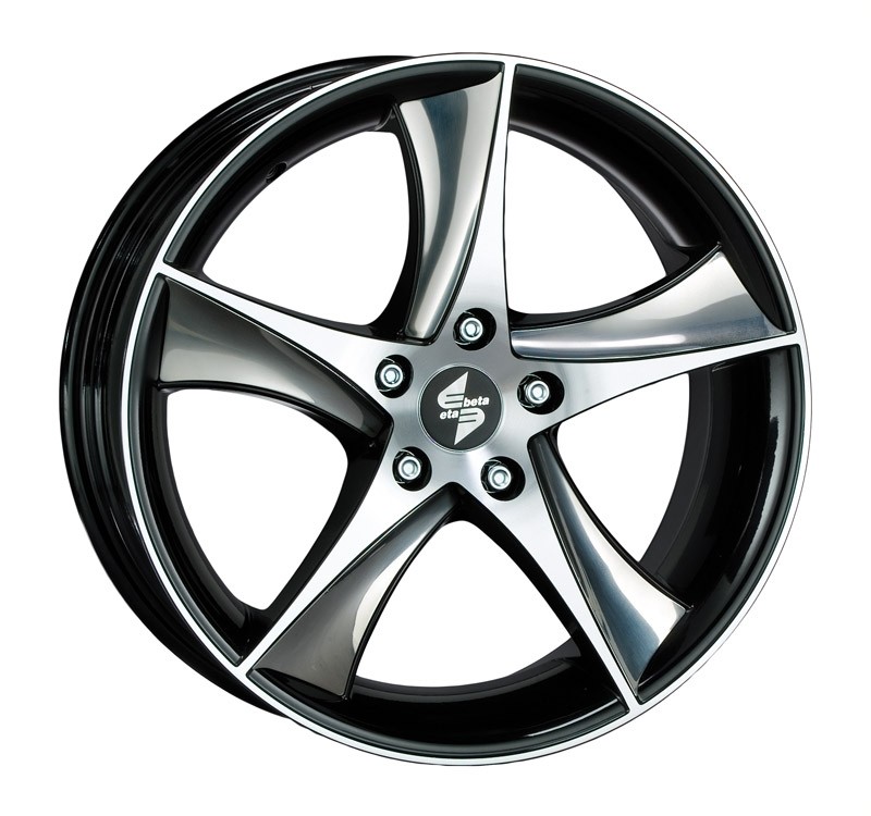 Velgen EtaBeta Jofiel-X zwart polish 9x20 5x108 ET35