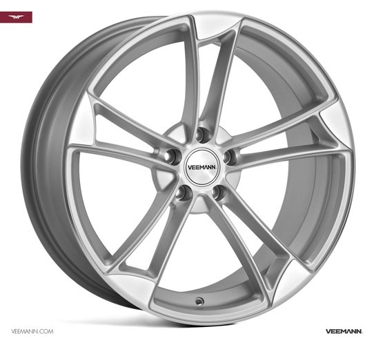 Veemann VM1 20X9 5X112 ET25 SATIN-SILVER-MACHINED-POLISHED Velge