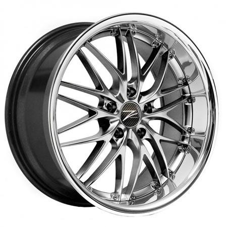 Z-Performance Two Hyper Black Inox 9x19 5x120 ET38 Velgen