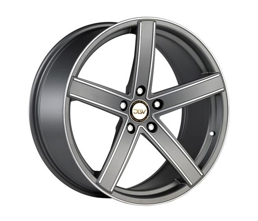 Deluxe Uros K Antraciet Matt Polish 9x20 5x112 ET35 Velgen