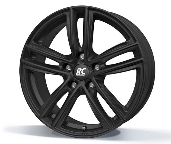 RC Design RC27 6,5x16 5x114,3 ET50 zwart mat gelakt Velgen