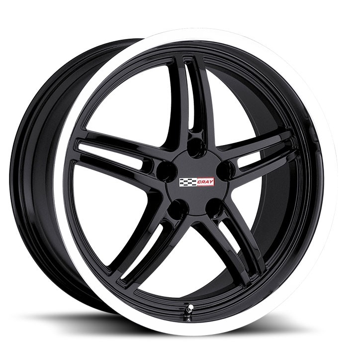 Velgen Cray Scorpion 19x9 5x120,65 ET50 Glanzend Zwart + Machine