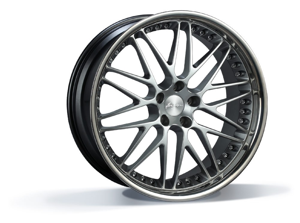 Breyton SPIRIT II 5x120 9.5x19 ET 40 Hyper silver (HC) with Stai